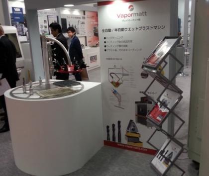Wet blasting at JIMTOF 2014, EuroTechno in Japan