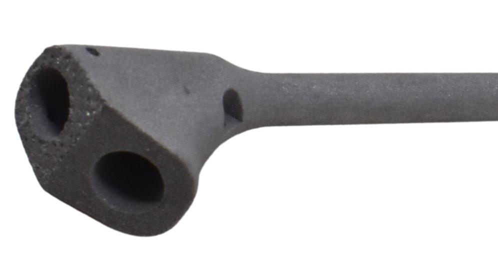 Shoulder stem before wet blasting