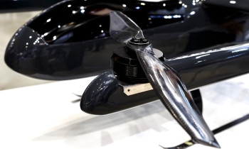 Composite drone propeller blade