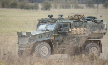 British military vehicle