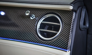Carbon fibre in a luxury car