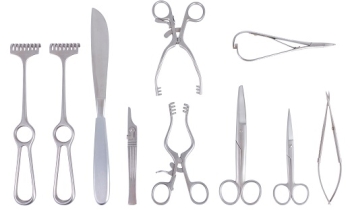 A selection of medical instruments