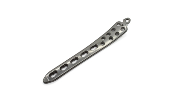 Metal distal tibial medial plate designed for orthopedic applications