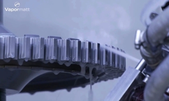 Vapormatt Micro Gun blasting 