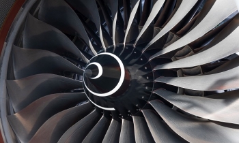 Jet engine fan blades