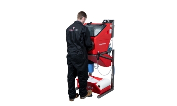 Vapormate manual wet blasting machine