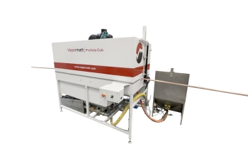 Vapormatt Profelis wet blasting machine for Wire and Cable
