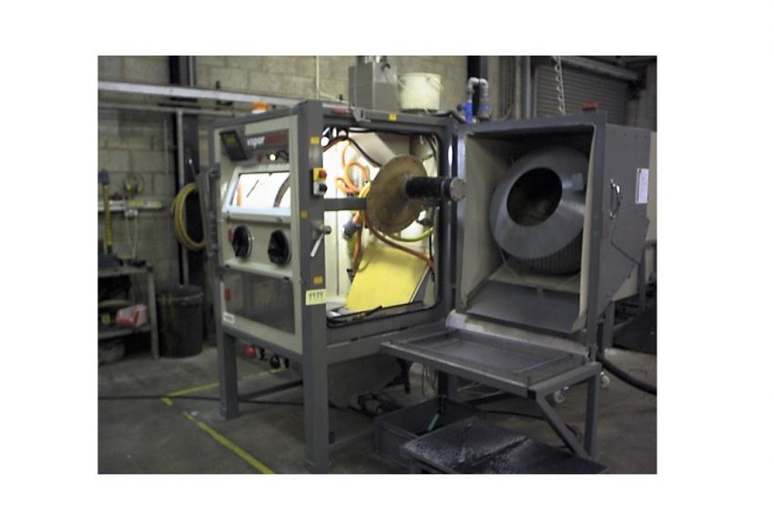 1212 Barrel Wet Blast Machine - Refurbished