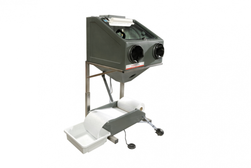 Refurbished Vapormate Manual Wet Blasting Machine Vapormatt
