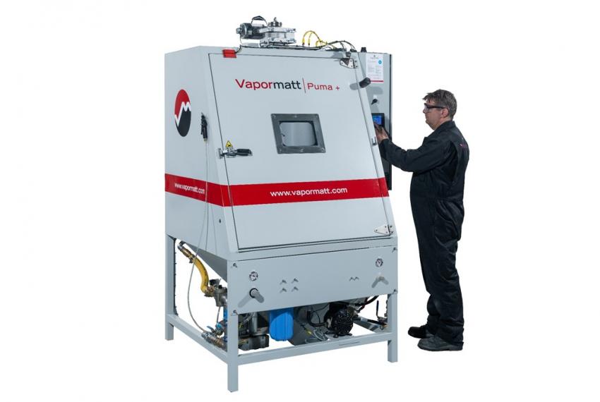 Vapormatt Puma+ Automatic Wet-Blasting System (Vapor / Vapour Blasting)