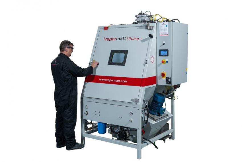 Vapormatt Puma+ Automatic Wet-Blasting System (Vapor / Vapour Blasting)