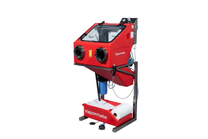 Vapormate Wet-Blasting manual system by Vapormatt (also known as Vapor Blasting or Vapour Blasting)