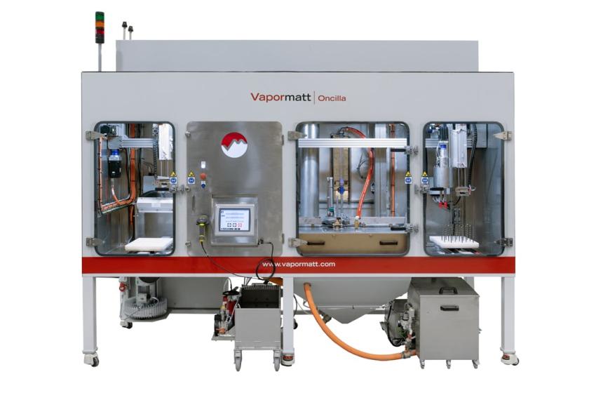 Vapormatt Oncilla automatic wet blasting machine 