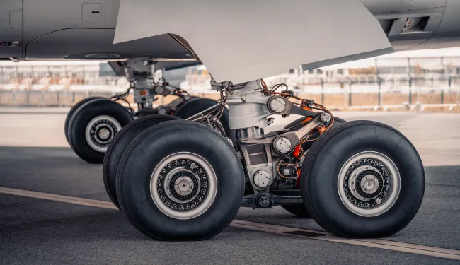 Undercarriage of a military aircraft