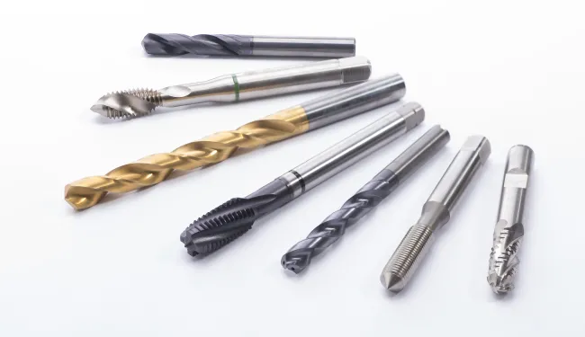 A selection of cutting tools