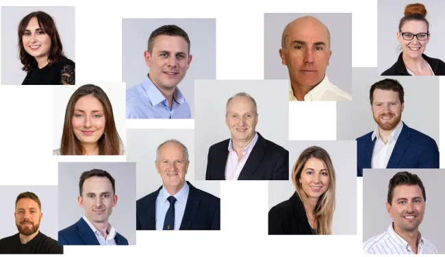 Staff collage