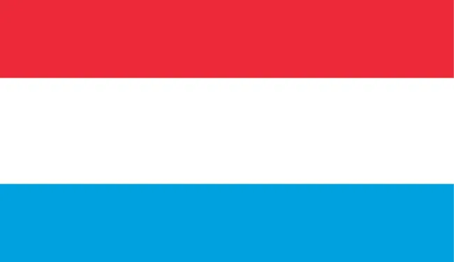 Luxemburg Flag