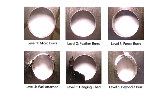 Levels of burr high res image