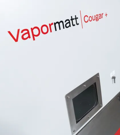 Vapormatt Cougar+ automatic wet blasting machine 10