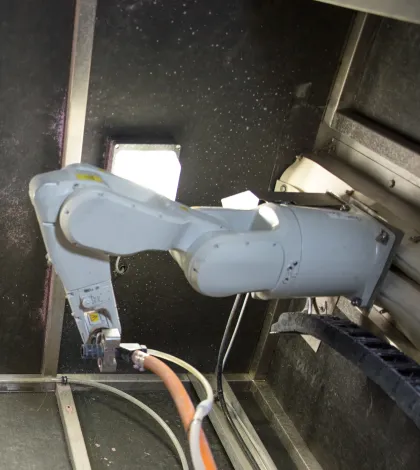 Vapormatt Leopard Cub automatic wet blasting machine - 11