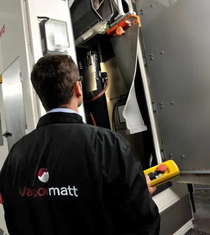 Vapormatt Leopard automatic wet blasting machine - 14