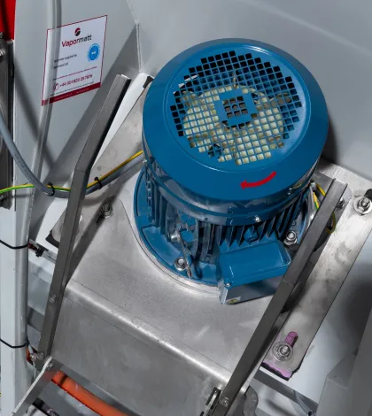 Vapormatt Cougar+ automatic wet blasting machine 19