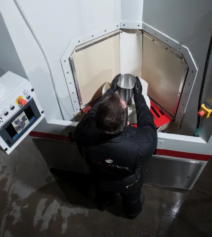 Vapormatt Lion automatic wet blasting machine - 9
