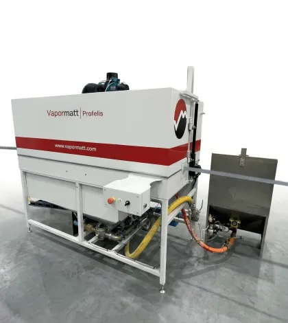 Vapormatt Profelis automatic wet blasting machine 2
