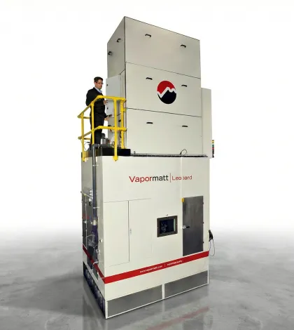 Vapormatt Leopard automatic wet blasting machine - 2