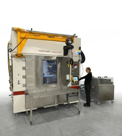 Vapormatt Leopard Cub automatic wet blasting machine - 3