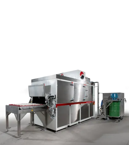 Vapormatt Jaguar automatic wet blasting machine