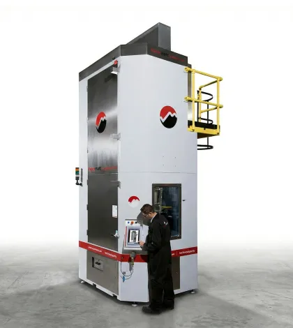 Vapormatt Leopard Cub automatic wet blasting machine - 5