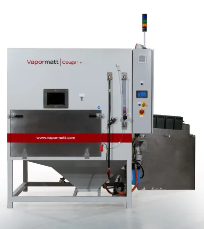 Vapormatt Cougar+ automatic wet blasting machine 6