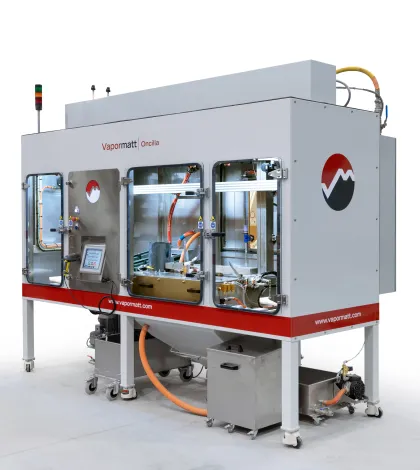 Vapormatt Oncilla automatic wet blasting machine 6