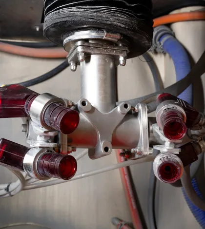 Vapormatt Sabre automatic wet blasting machine