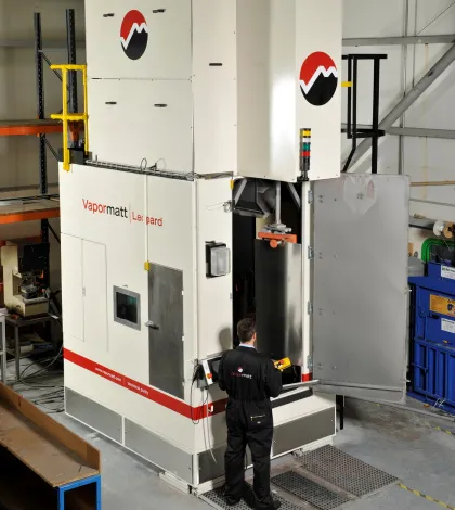 Vapormatt Leopard automatic wet blasting machine - 8