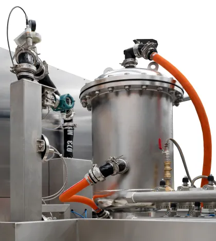 Vapormatt Tiger automatic wet blasting machine