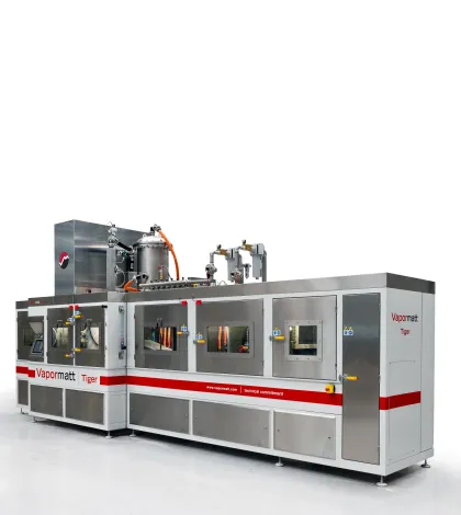 Vapormatt Tiger automatic wet blasting machine