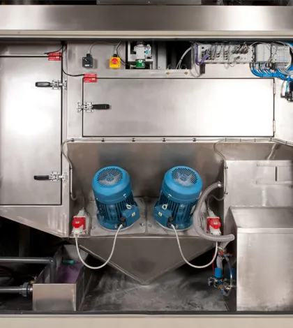 Vapormatt Tiger+ automatic wet blasting machine