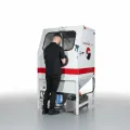 Vapormatt Puma manual wet blasting machine