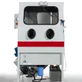 Vapormatt Puma manual wet blasting machine - front view