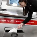 Vapormatt Sabre automatic wet blasting machine