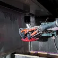 Vapormatt Jaguar automatic wet blasting machine