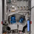 Vapormatt Sabre automatic wet blasting machine