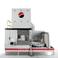 Vapormatt Leopard Horizontal automatic wet blasting machine