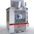 Vapormatt Sabre automatic wet blasting machine