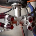 Vapormatt Sabre automatic wet blasting machine