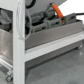 Vapormatt Puma manual wet blasting machine sedimentation tanks