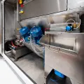 Vapormatt Tiger automatic wet blasting machine