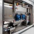 Vapormatt Tiger automatic wet blasting machine